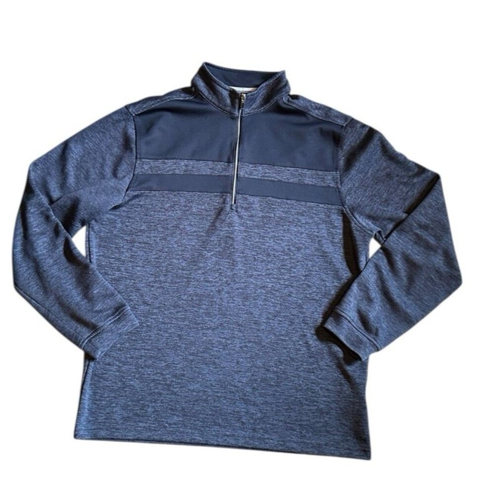 Bolle Pullover blue quarter zip M long sleeve spring golf sports outdoors hiking